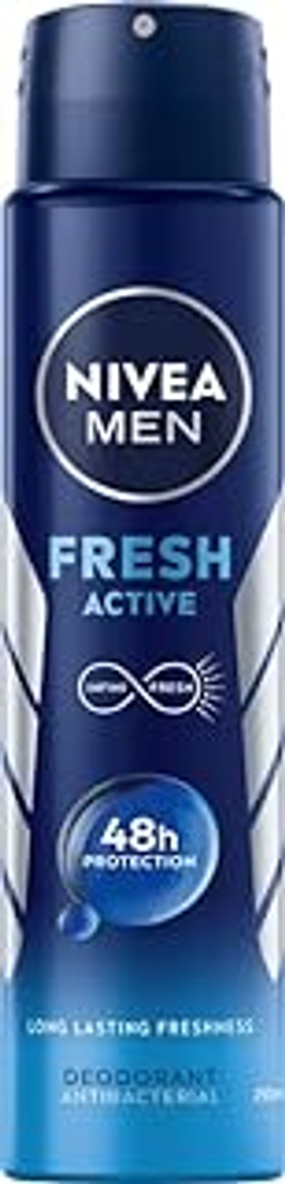 Nivea MEN Deodorant Fresh Active spray, 250 ml