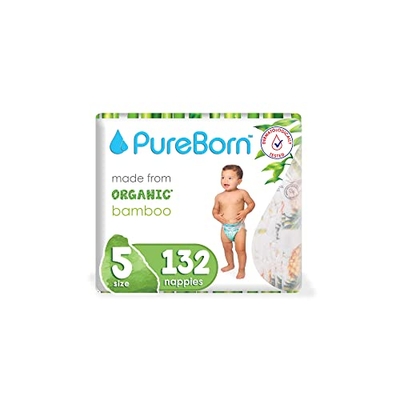 PureBorn  luiers maat 5 - 132 stuks