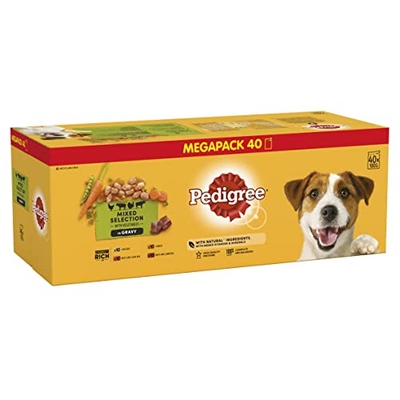 Pedigree Vital Protection Gravy 40x100 g natvoer honden