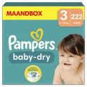 Pampers Baby Dry  luiers maat 3 - 222 stuks