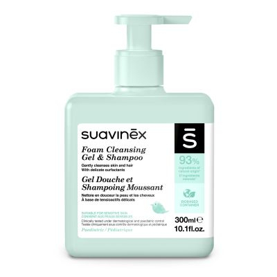 Suavinex Paediatric Schuimende Douchegel en Shampoo | 300 ml