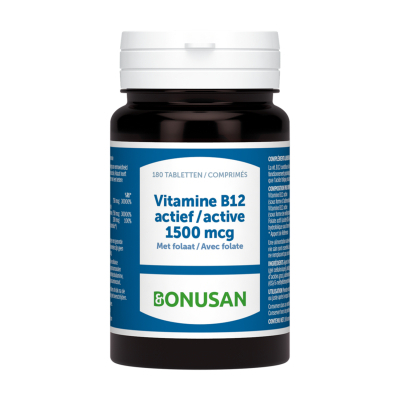 Bonusan Vitamine B12 Actief 1500 mcg | 180 tabletten