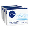 Nivea Cr&egrave;me Soft Verzorgende Handzeep TRIO | 3 x 100 g