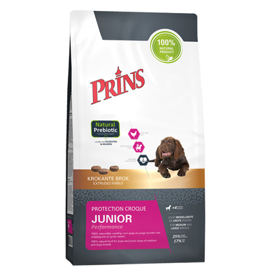 Prins Protection Croque Junior Performance hondenvoer 2 kg - hondenbrokken