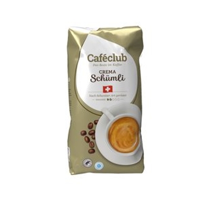 Cafeclub Caféclub Schümli bonen 1000 gram Koffiebonen