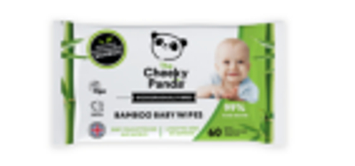 Cheeky Panda billendoekjes - 60 stuks