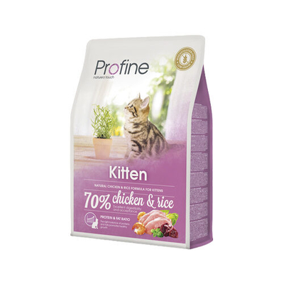 Profine Kitten - Kittenvoer - Kip - 2 kg - kattenbrokken