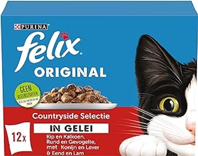Felix Original Countryside Selectie 48 x 85 gr - natvoer katten