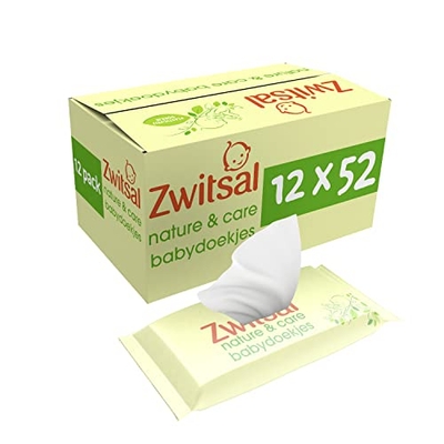 Zwitsal Nature & Care billendoekjes - 624 stuks