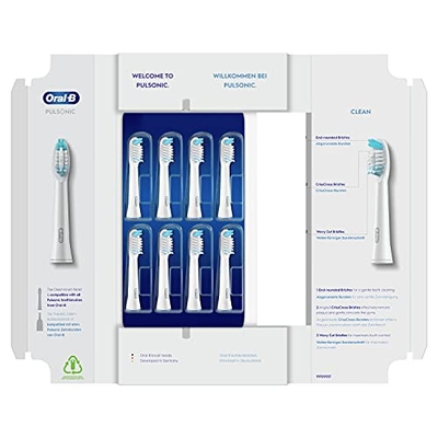 Oral-B Pulsonic  opzetborstels - 8 stuks