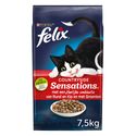 Felix Countryside Sensations Kattenvoer, Kattenbrokken met Rund, Kip & Groenten - zak 7,5kg - natvoer katten