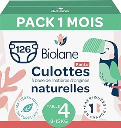 BioLane  luierbroekjes maat 4 - 126 stuks