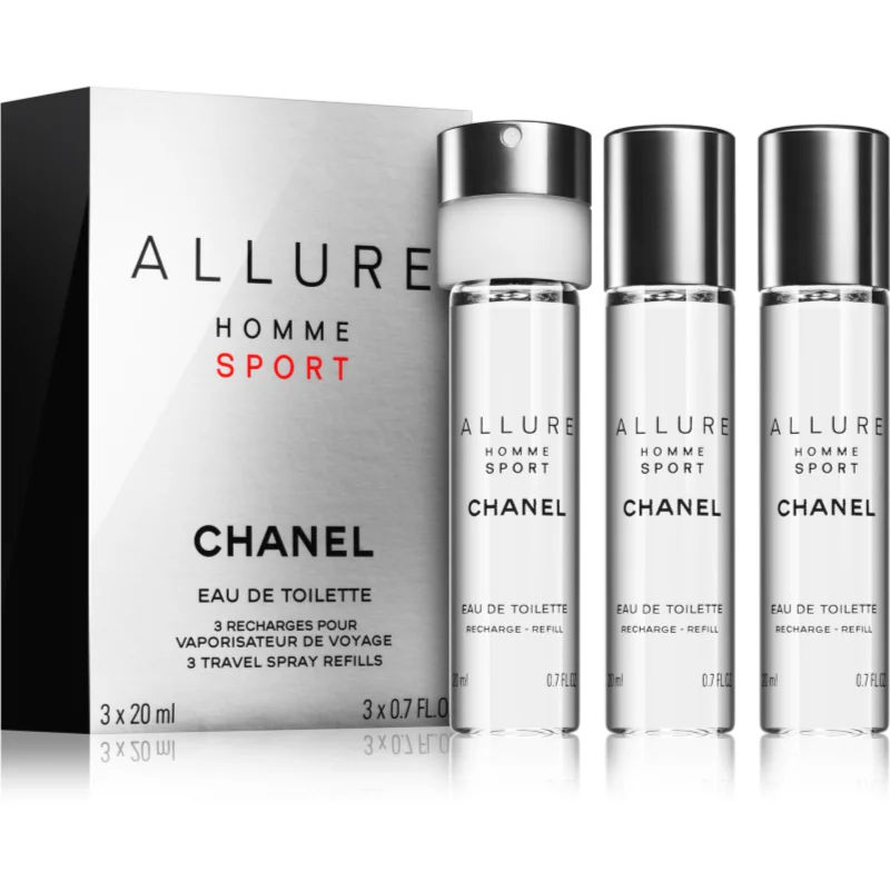 Chanel Allure Homme Sport Eau de Toilette 3 x 20 ml