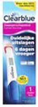 Clearblue Zwangerschapstest Digitaal Ultravroeg - 1 zwangerschapstest