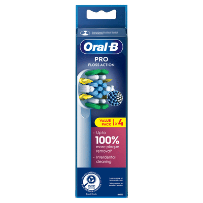Oral-B FlossAction  opzetborstels - 4 stuks
