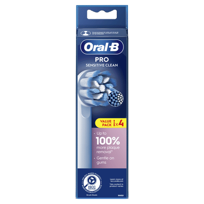 Oral-B Sensitive Clean  opzetborstels - 4 stuks