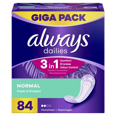 Always Inlegkruisjes Normal 84 stuks