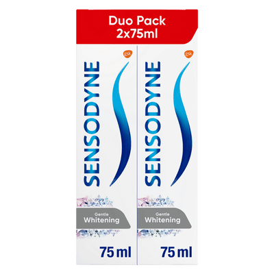 Sensodyne Gentle Whitening Tandpasta Voor Gevoelige Tanden 2x 75 ML
