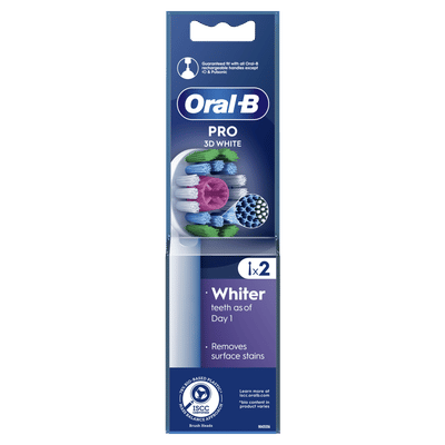 Oral-B 3D White  opzetborstels - 2 stuks
