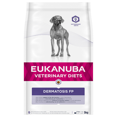 5kg Eukanuba Veterinary Diets Dermatosis Droog Hondenvoer - hondenbrokken