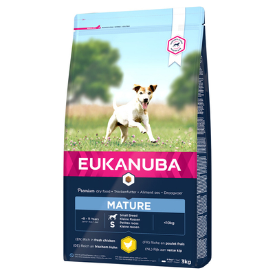 2x3kg Eukanuba Mature Dog Klein Ras Kip Hondenvoer droog - hondenbrokken