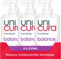 Unicura Balans Antibacteriële Vloeibare Handzeep - 6 x 250 ml 