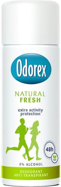 Odorex Natural Fresh Reisverpakking Anti-Transpirant Deodorant spray - 12x 50ml 