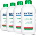 Sanicur Dermo Oil Bad en Douchegel - 4x 1000ml 