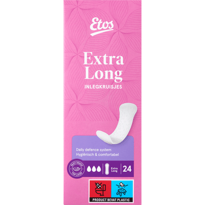 5x Etos inlegkruisjes Extra long 24 stuks