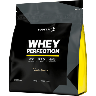 Body & Fit Whey Protein Perfection Eiwitpoeder Vanilla - 32 scoops