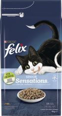 Felix Senior Sensations - Kattenvoer - Kip, Kalkoen, Groenten - 4 x 4kg kattenbrokken