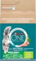 Purina One Indoor Kalkoen 4 x 3 kg kattenbrokken