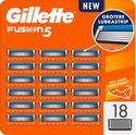 Gillette Fusion scheermesjes - 18 stuks