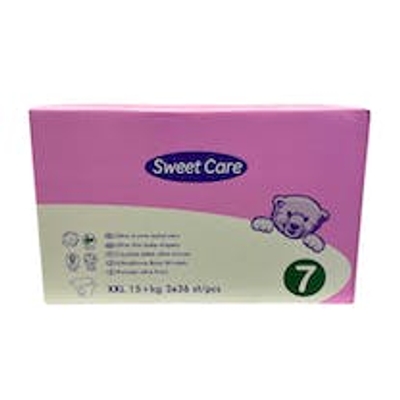 Sweet Care  luiers maat 7 - 108 stuks