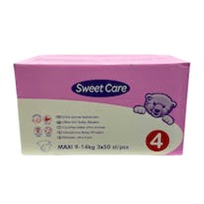 Sweet Care  luiers maat 4 - 150 stuks