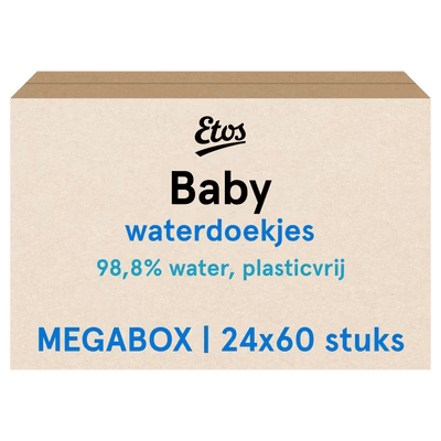 Etos Water doekjes billendoekjes - 1440 stuks