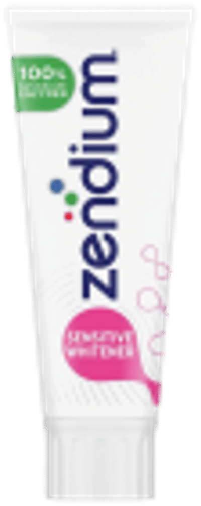 Zendium Tandpasta Sensitive+ White 75 ml