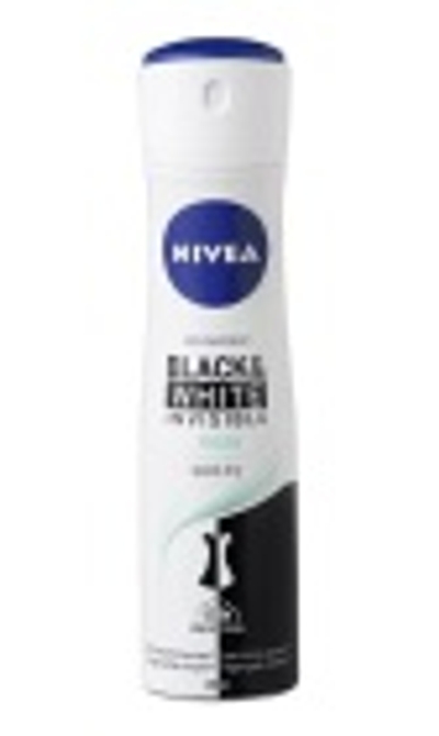 NIVEA Deodorant Spray Invisible Fresh For Black & White - 150 ml