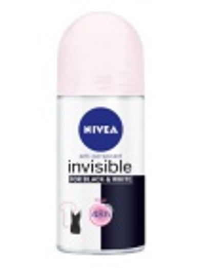 NIVEA Deodorant Roller Invisible For Black & White Clear - 50 ml