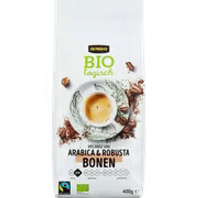 Jumbo Koffiebonen Biologisch Arabica & Robusta - 400 gram