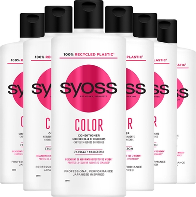 Syoss Color - Conditioner - Haarverzorging  - 6 x 440 ml