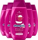 Schwarzkopf Kids Girls Fee shampoo - 6 x 250 ml - voordeelverpakking