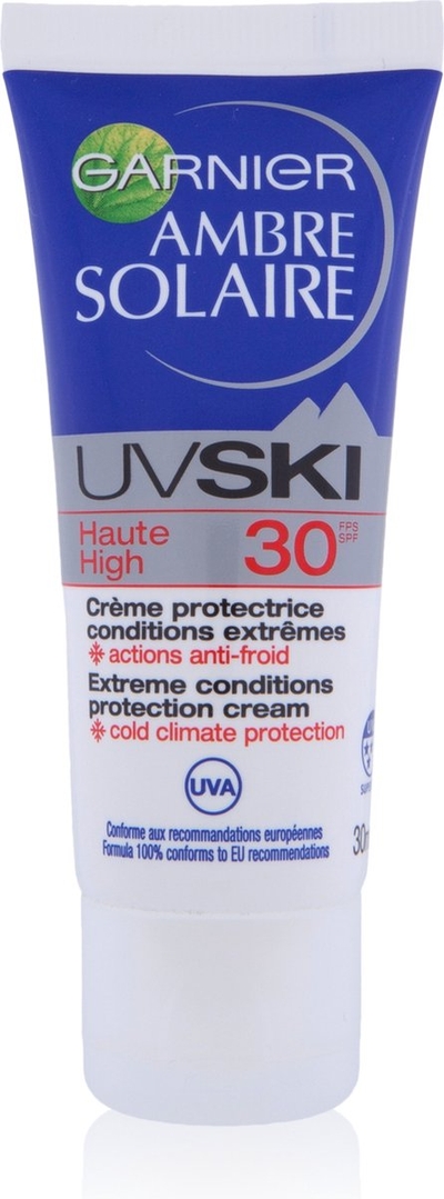 Garnier Ambre Solaire UV Ski Zonnebrand crème SPF 30 - 30 ml