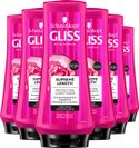 Gliss - Supreme Length - Conditioner - Haarverzorging  - 6x 200 ml