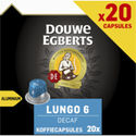 Douwe Egberts Lungo decaf - 20 Nespresso koffiecups