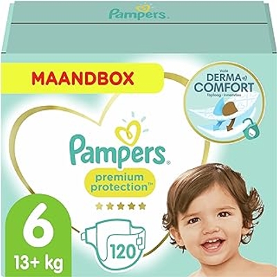 Pampers Premium Protection  luiers maat 6 - 120 stuks