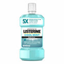 3x Listerine Mondwater Cool Mint Milde Smaak Zonder Alcohol 500 ml