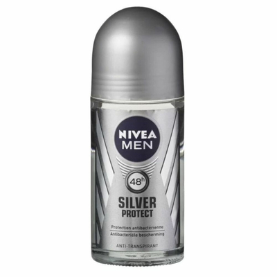 3x Nivea Men Deodorant Roller Silver Protect Dynamic Power 50 ml