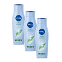 3x Nivea 2-in-1 Care Express Shampoo + Conditioner 250 ml