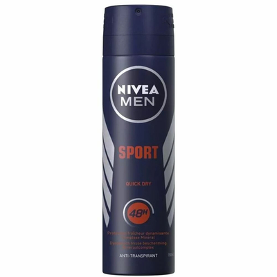 3x Nivea Men Deodorant Spray Sport 150 ml